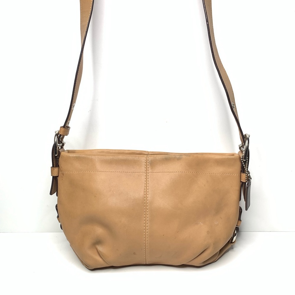 Coach Leather East West Duffle Bag